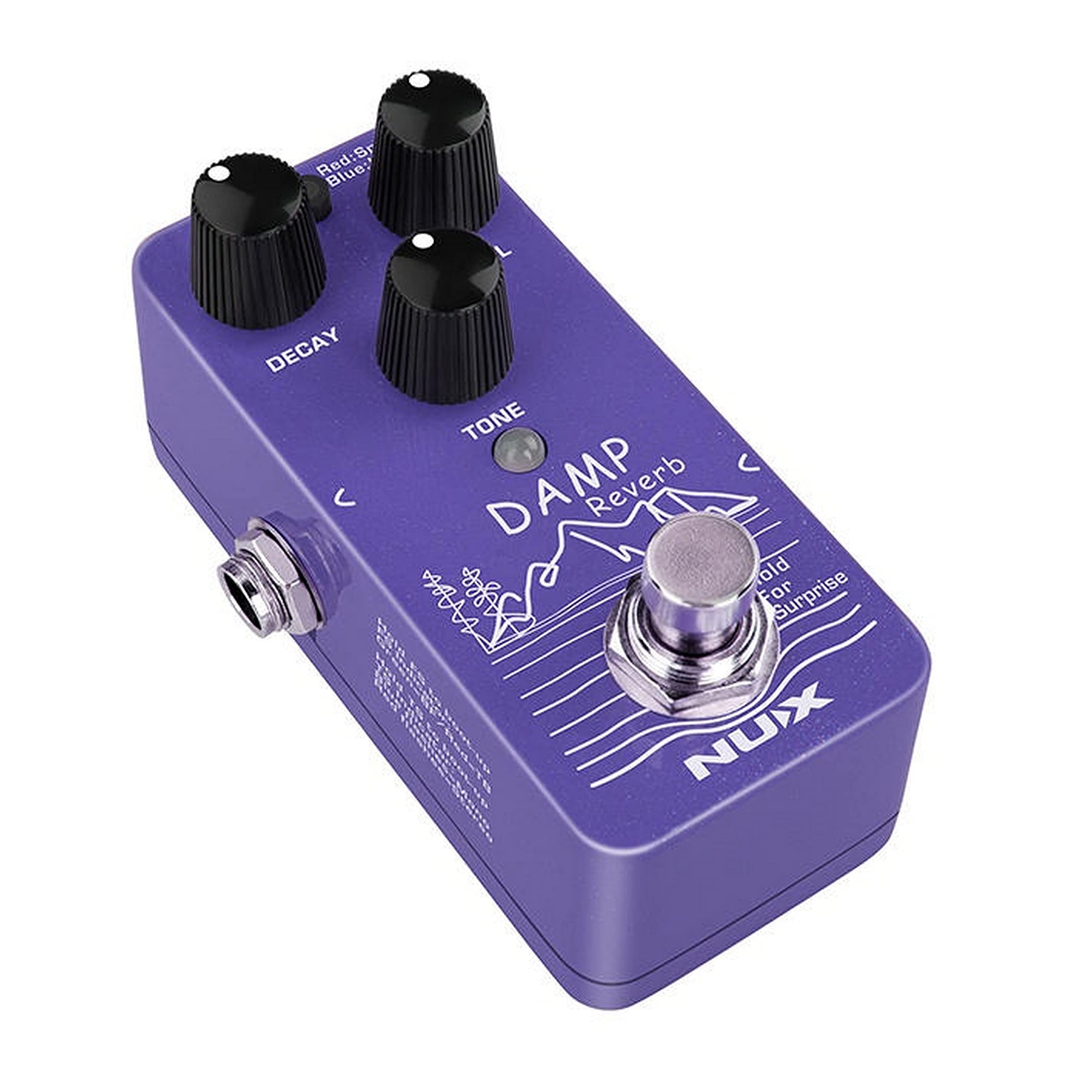 【新品同様・極美品】NUX Damp Reverb リバーブ Amazon.com: NUX Damp Reverb Guitar Effects Pedal with Plate